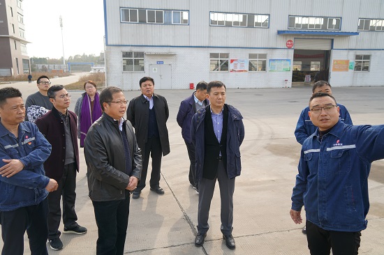 华贸物流总经理陈宇一行到中特物流基层调研并慰问员工