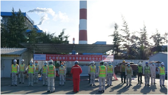 越南沿海二期项目部启动2020年百日无违章活动